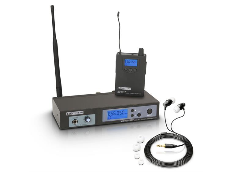 LD Systems MEI 100 G2 In-Ear Monitoring band 6 655 - 679 MHz