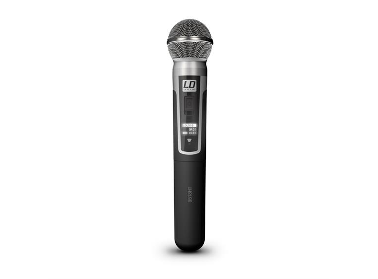 LD Systems U518 HHD 2 Wireless Mic System with 2 x Handheld Microphone