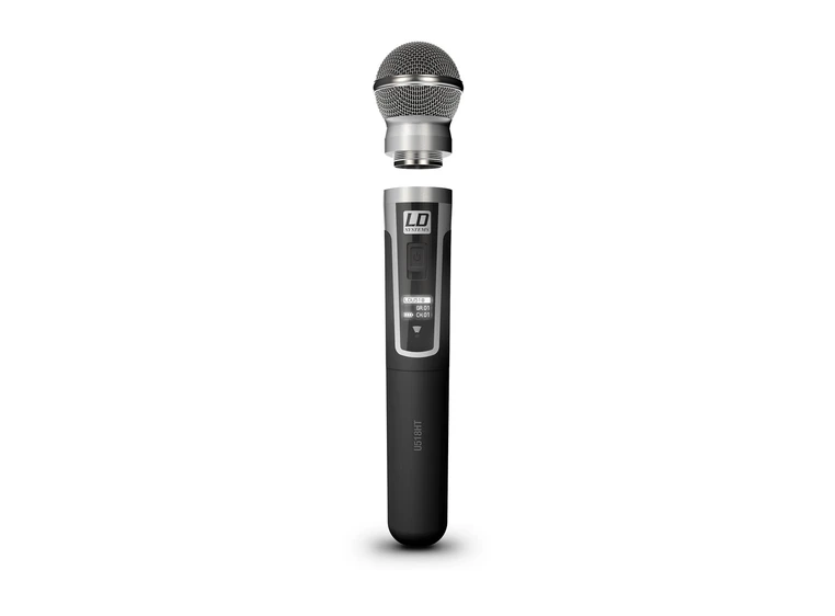LD Systems U518 HHD 2 Wireless Mic System with 2 x Handheld Microphone 