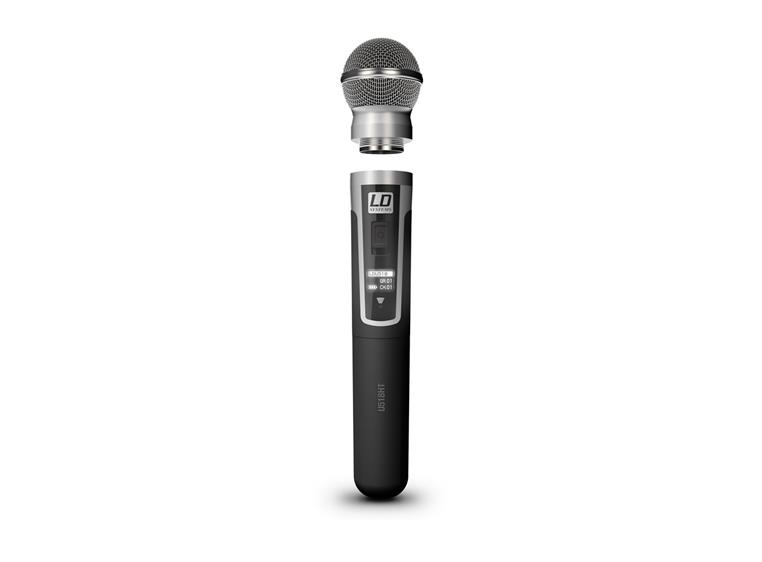 LD Systems U518 HHD 2 Wireless Mic System with 2 x Handheld Microphone