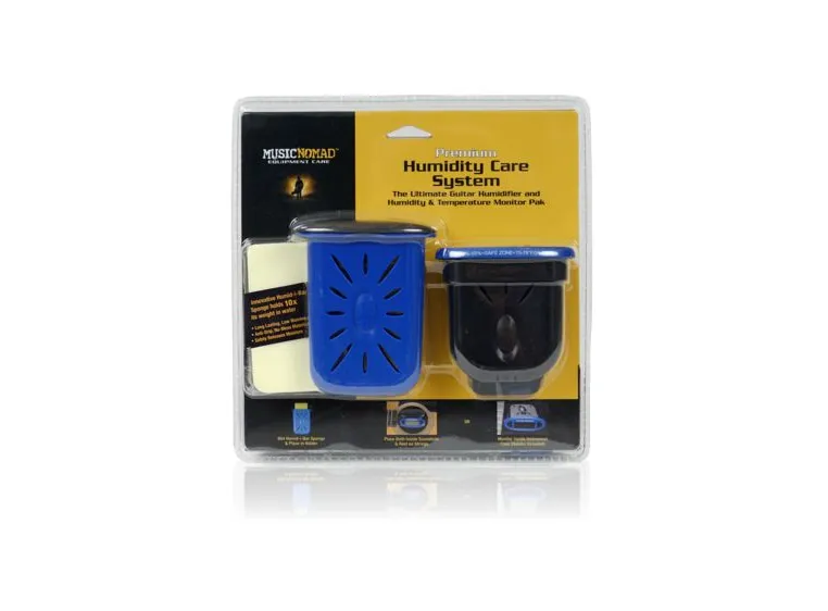 Music Nomad MN306 Humitar + HumiReader Premium Humidity Care System 