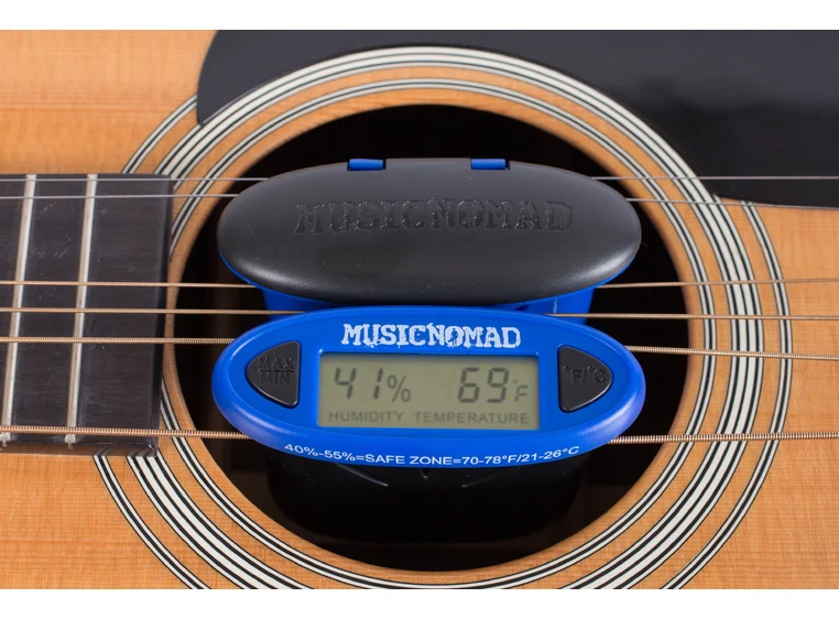 Music Nomad MN306 Humitar + HumiReader Premium Humidity Care System 