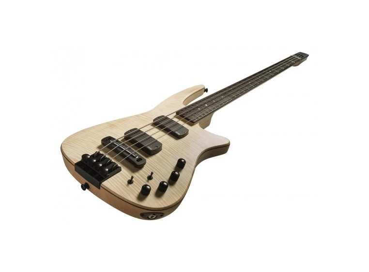 NS DESIGN CR4-BG-NAS Elbass Headless Fretted - Natural Stained 