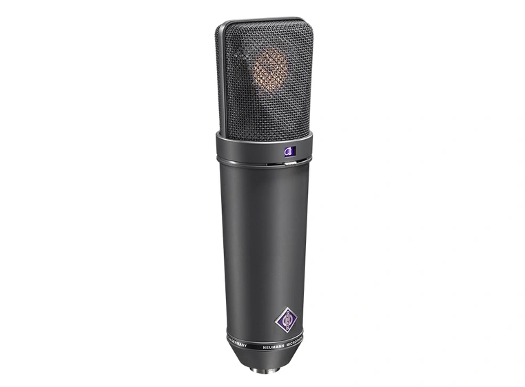 Neumann U 87 Ai mt Stormembran kardioide mikrofon, sort 