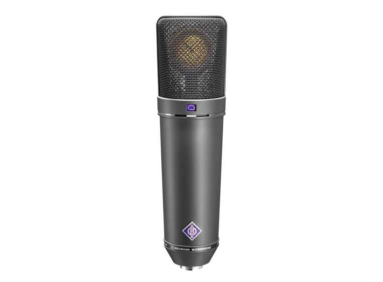 Neumann U 87 Ai mt Stormembran kardioide mikrofon, sort 