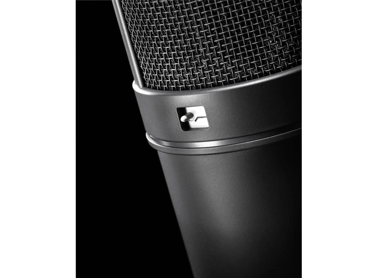Neumann U 87 Ai mt Stormembran kardioide mikrofon, sort 