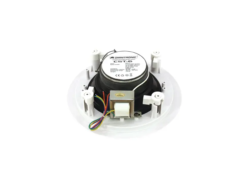OMNITRONIC CST-6 2-Way Ceiling Speaker 