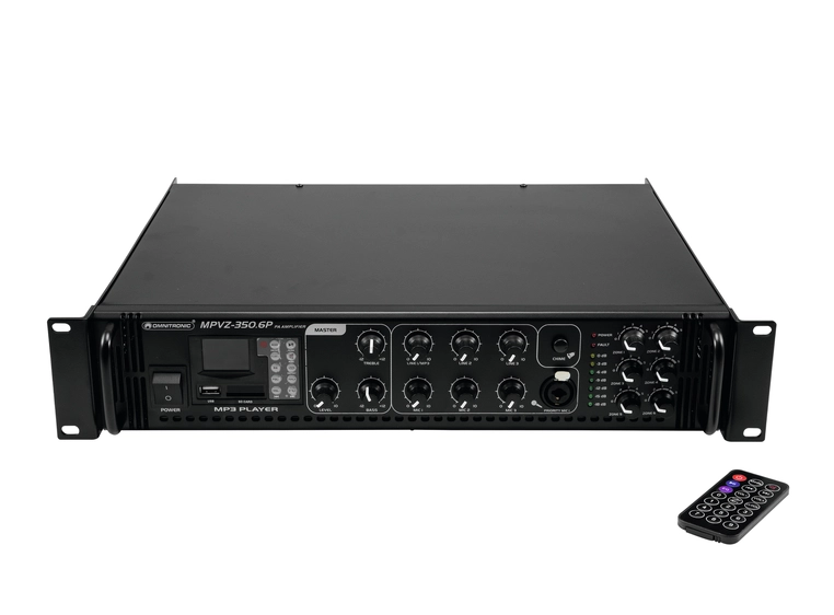 OMNITRONIC MPVZ-350.6P PA Mixing Amp 