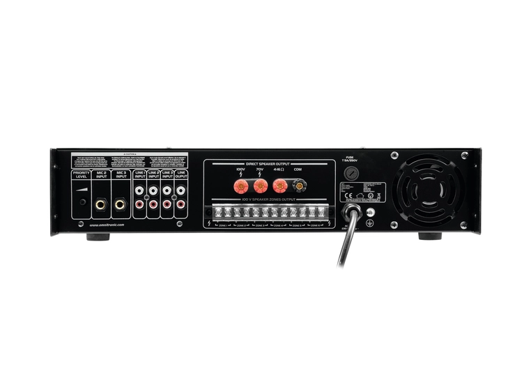 OMNITRONIC MPVZ-350.6P PA Mixing Amp 