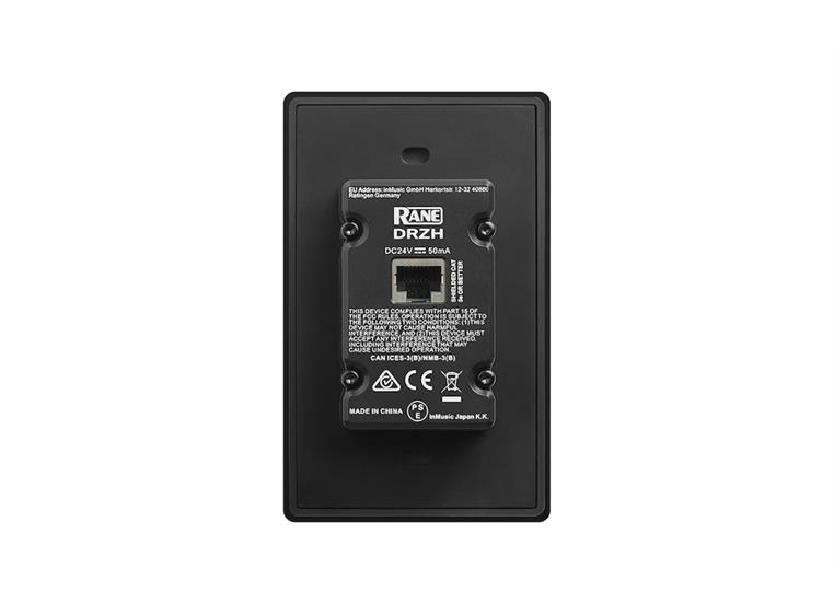 RANE DRZH wall mounted digital remote For use with all rane multiprocessors