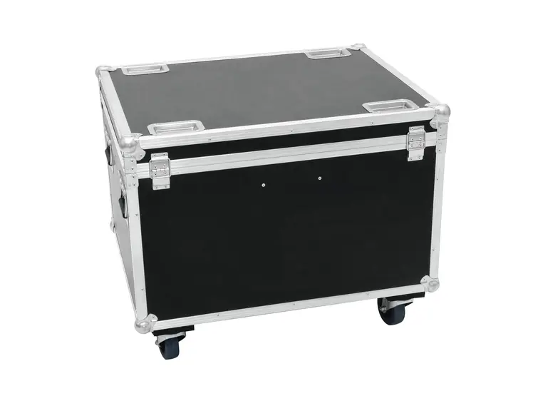 ROADINGER Flightcase 4x LED THA-100F/THA-120PC with wheels 
