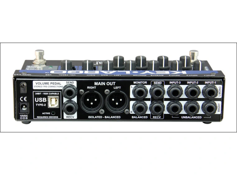 Radial Key-Largo keyboardmikser 