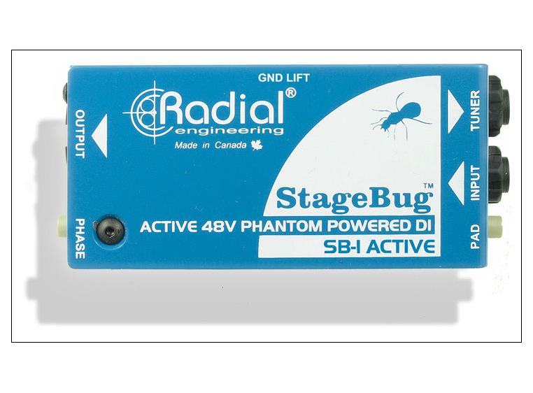 Radial SB-1 Stagebug Aktiv akustisk di