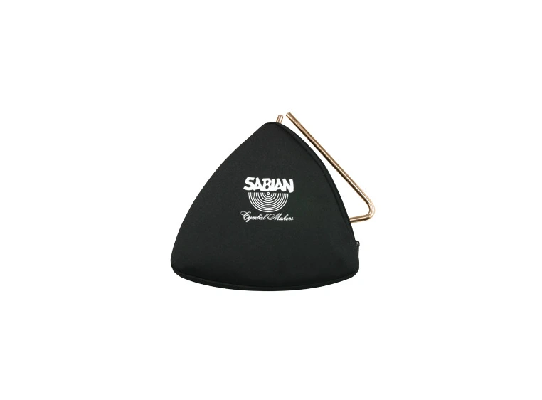 Sabian Black Zippered Triangle Bag 8" 61140-8 