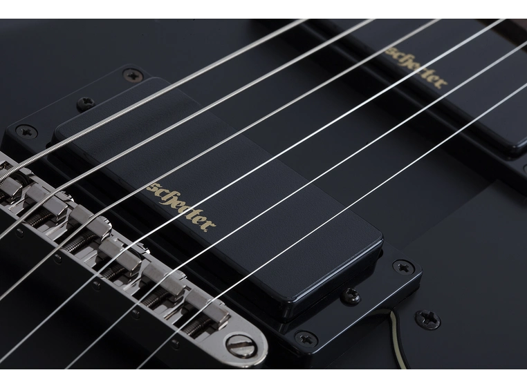 Schecter Demon S-II Aged Black Satin 