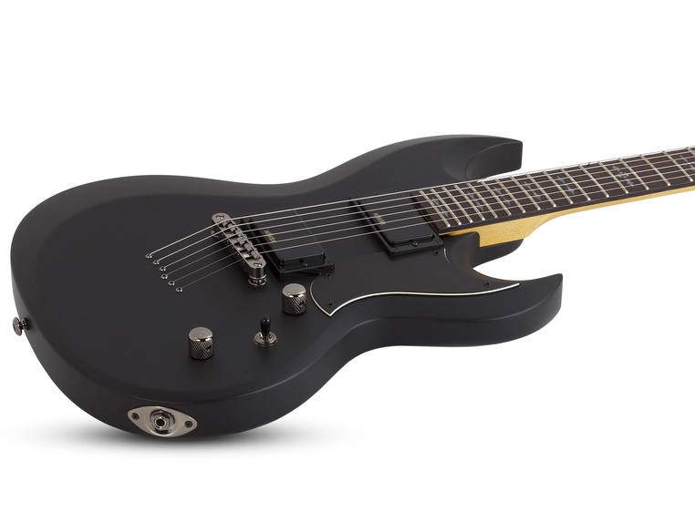 Schecter Demon S-II Aged Black Satin 