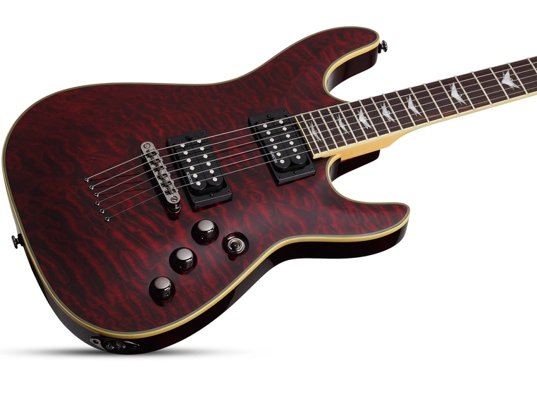 Schecter Omen 6 Extreme Black Cherry 