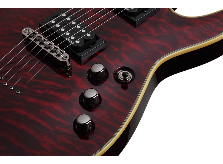 Schecter Omen 6 Extreme Black Cherry 
