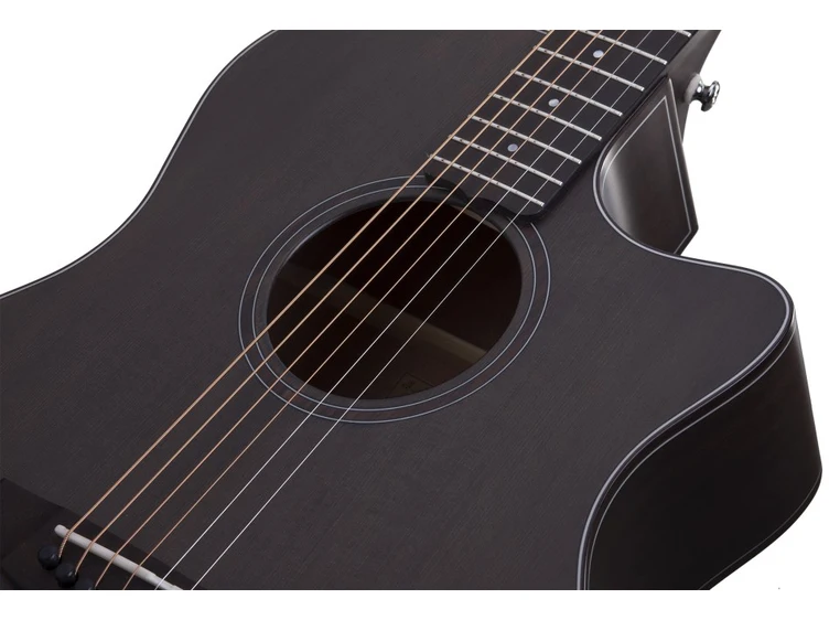 Schecter Orleans Studio Acoustic Satin See Through Black 