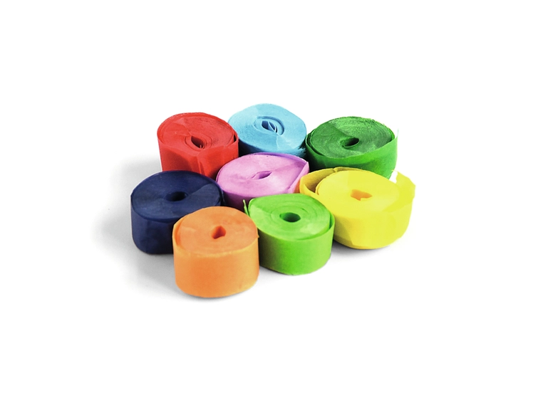 TCM FX Slowfall Streamers 5mx0.85cm, Flerfarget, 100x 