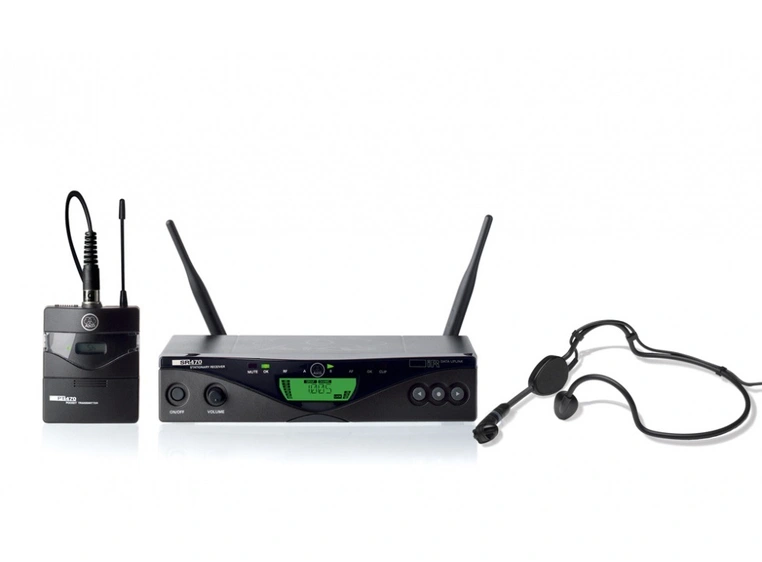 AKG WMS470 Trådløst system m/bøyle(C544L) Bånd 8 - 570.1-600.5 MHz 