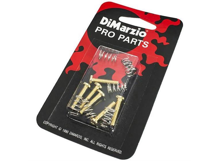 DIMARZIO FH1310G Single Coil Mounting Hardware Kit Gold