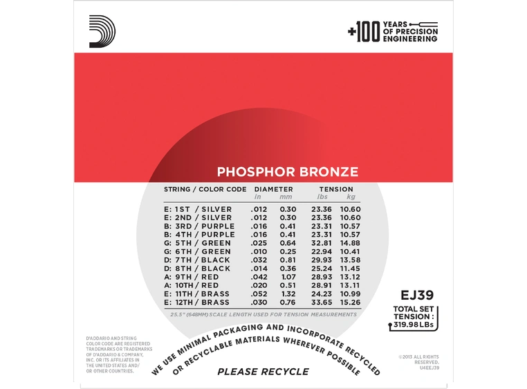 D'Addario EJ39 (012-052) 