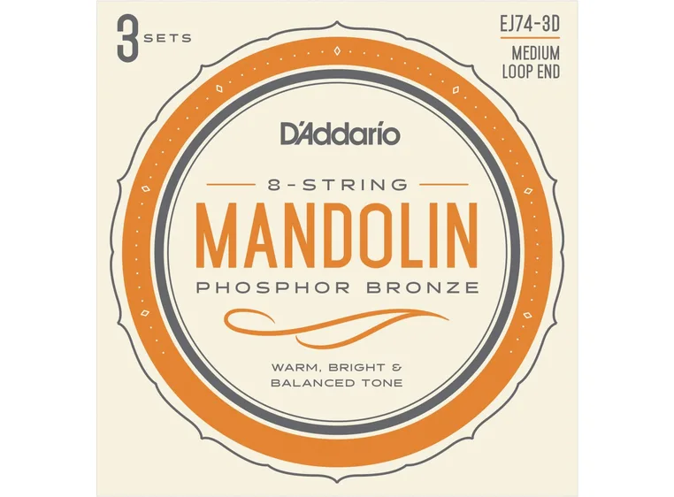 D'Addario EJ74-3D 