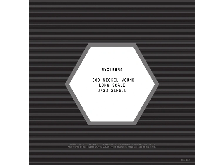 D'Addario NYXLB080 