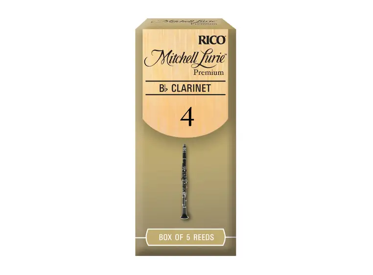 D'Addario RMLP5BCL400 Klarinett Flis Mitchell Lurie Premium Bb Clar 4.0 5stk 