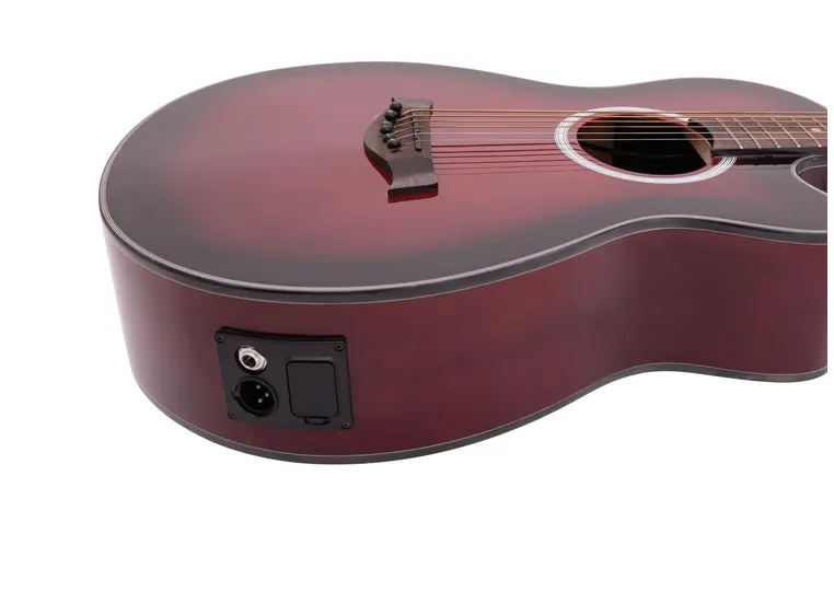 Dimavery AW-400 Westerngitar, redburst 