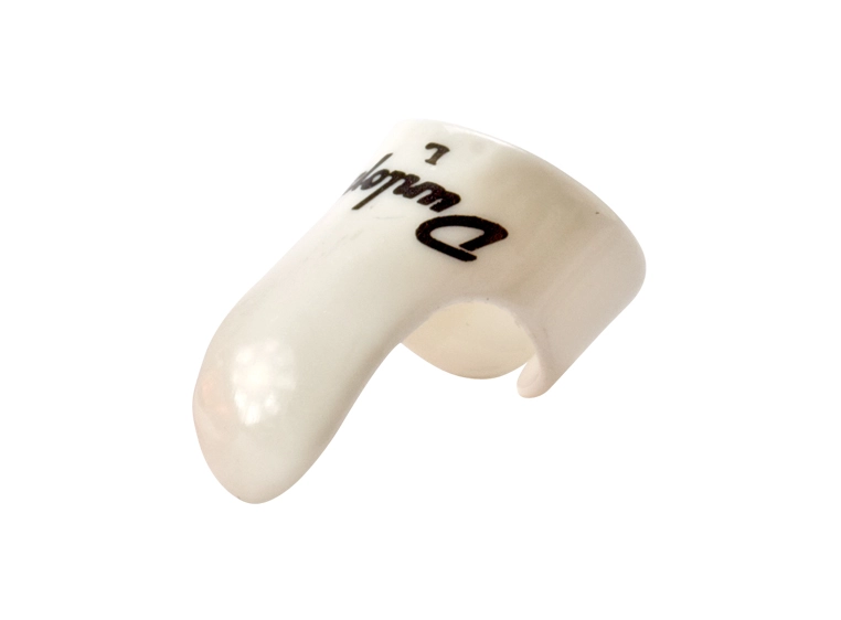 Dunlop 9011R fingerplekter hvit medium 12-pack 