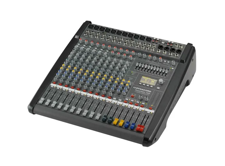 Dynacord PM-1000-3 Mikseforsterker 2x1000W/4ohm 6mic + 4stereo linje 
