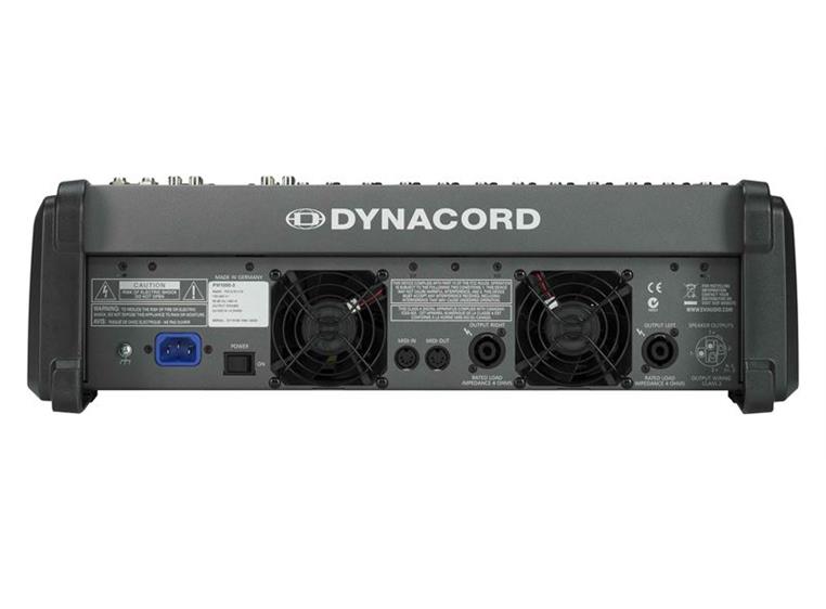 Dynacord PM-1000-3 Mikseforsterker 2x1000W/4ohm 6mic + 4stereo linje