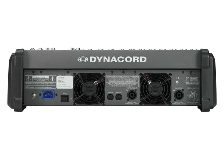 Dynacord PM-1000-3 Mikseforsterker 2x1000W/4ohm 6mic + 4stereo linje 
