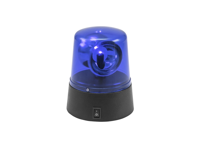 EUROLITE LED Mini Police Beacon blue USB/Battery 