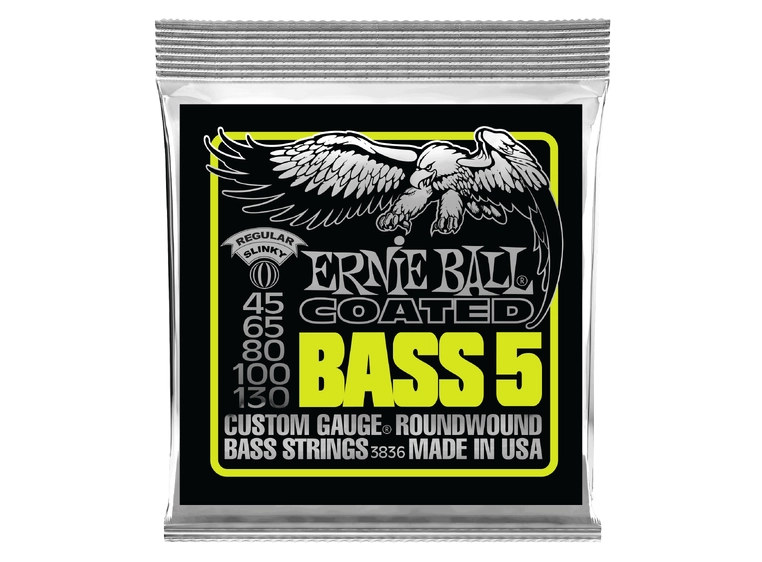Ernie Ball EB-3836 Coated Regular Slinky 045-130 