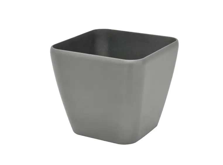 Europalms Deco pot LUNA-33 rectangular, silver 