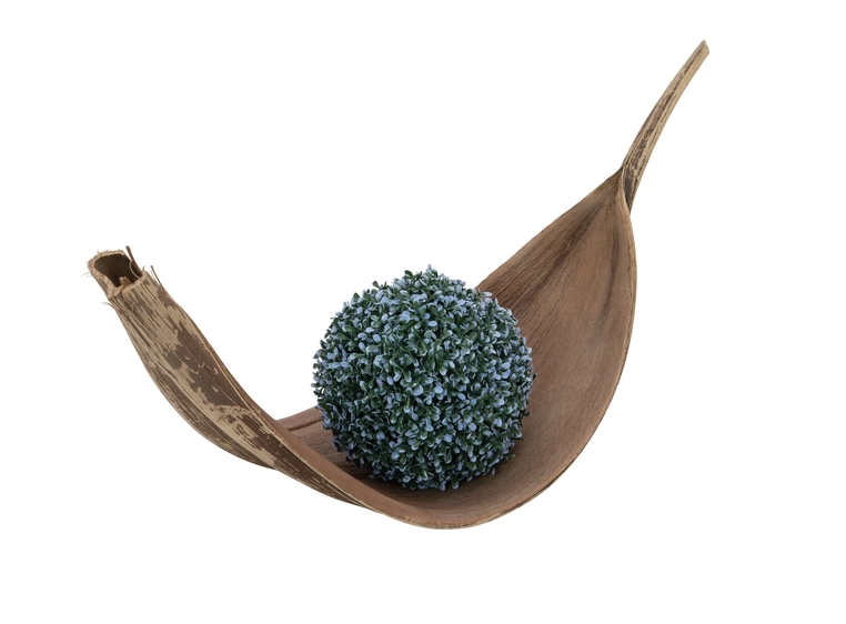 Europalms Grass ball, blue, 22cm 