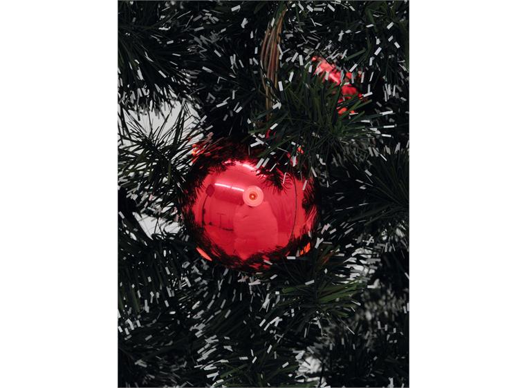 Europalms LED Christmas Ball 6cm, red 6x