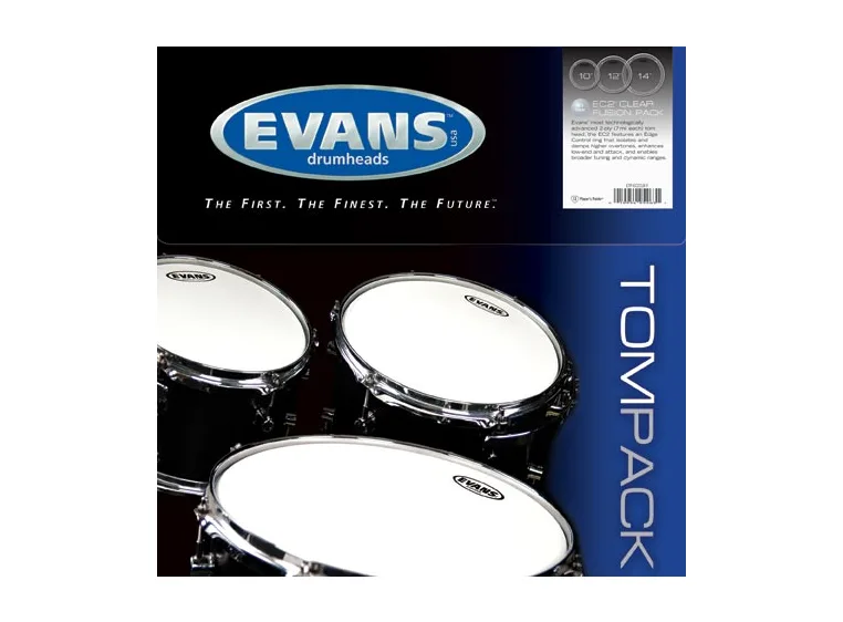 Evans ETP-EC2SCLR-F Tom Pack Edge Control Clear Fusion 10, 12, 14 