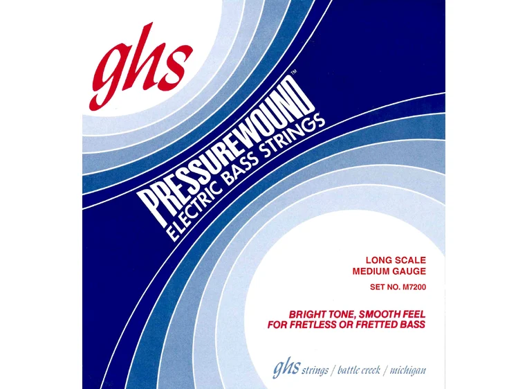 GHS M7200 Bass Preassurewound (044-106) Medium 