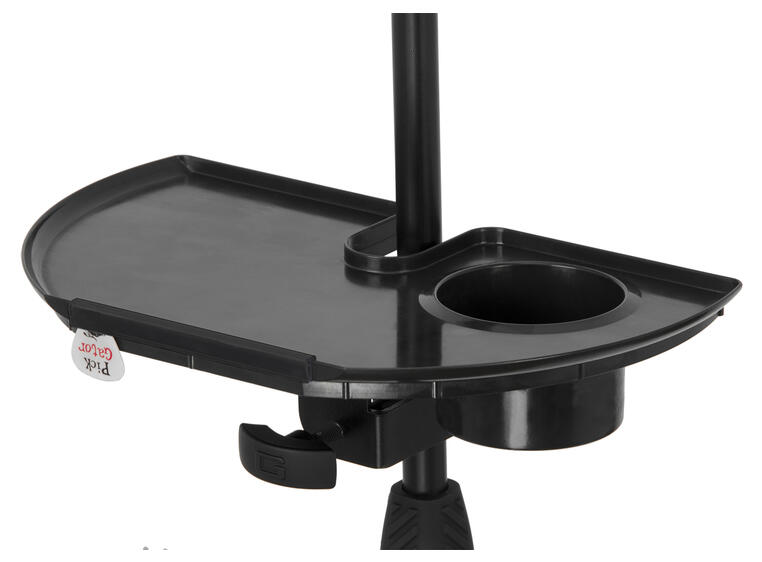 Gator Frameworks GFW-MICACCTRAY Mic Stand Accessory Tray w/Drink Holder