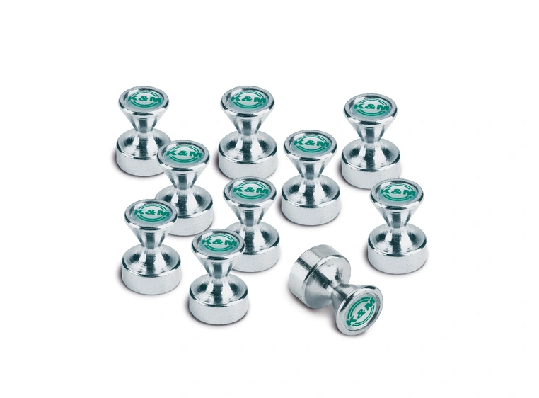 K&M 11581 Power Magnet 10 pk 
