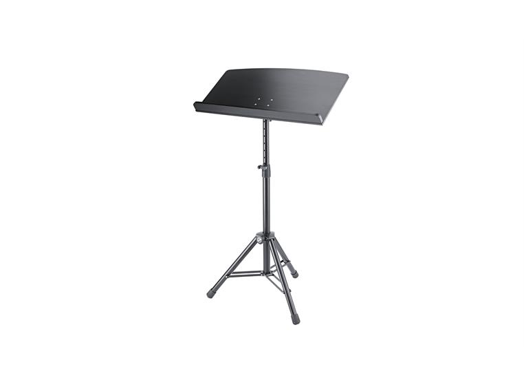 K&M 12333 Orchestra conductor stand desk beech black 800 x 400 mm.