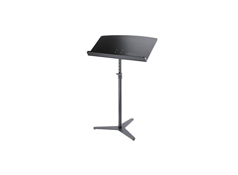 K&M 12333 Orchestra conductor stand desk beech Sort 800 x 400 mm.