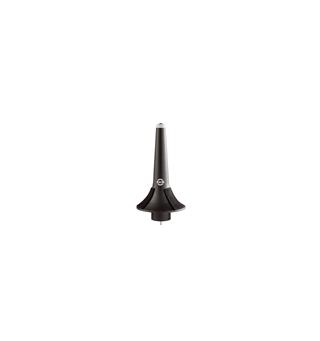 K&M 15214 Trumpet peg, Black plastic peg with felt pads, incl. peg adapter 15281
