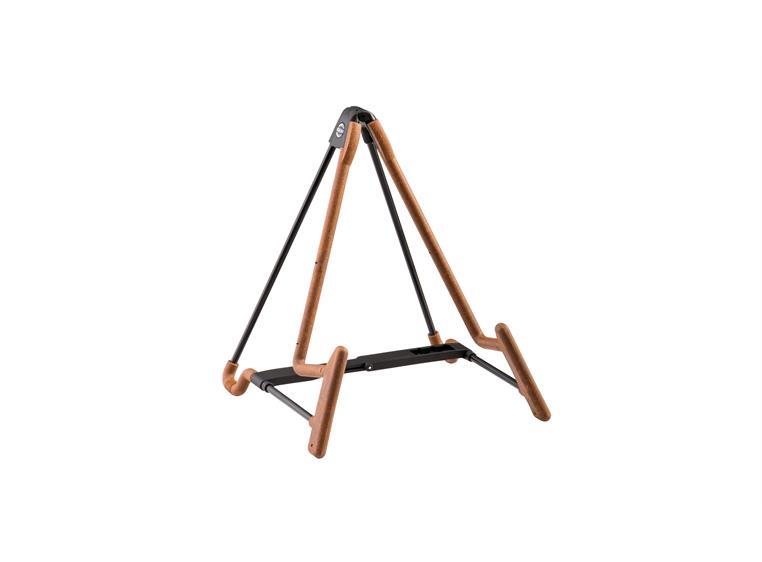 K&M 17581 E-guitar stand »Heli 2«, cork For storage and transport, folds flat
