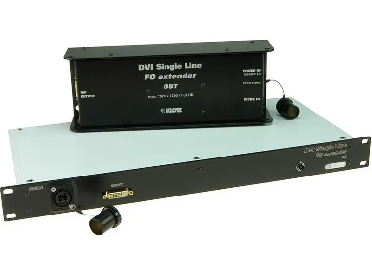 Klotz EXT1K12O DVI Extender Set, MMF, OpticalCON Duo 