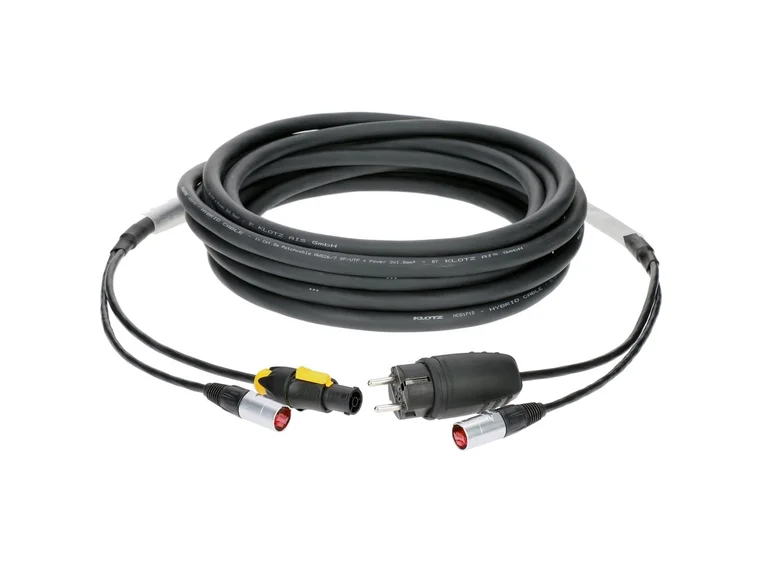 Klotz H1S99NU010 EtherCON + PowerCON/ SCHUKO hybridkabel TRUE1 3x1,5mm2 